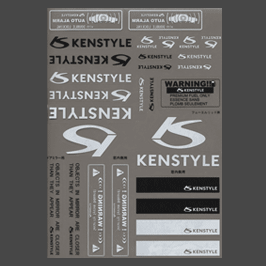 KENSTYLE STICKER SHEET FOR  KENSTYLE-00081