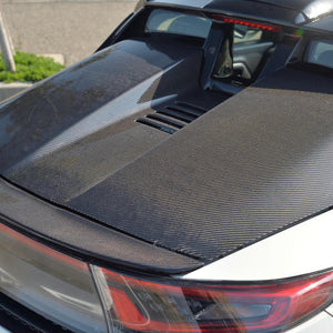 RESULT JAPAN CARBON ENGINE HOOD URETHANE CLEAR COAT FOR HONDA S660 JW5 - Black Hawk Japan