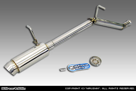 WIRUS WIN COMPACT MUFFLER SPORTS TYPE FOR SUZUKI CARRY DA63T ZENKI