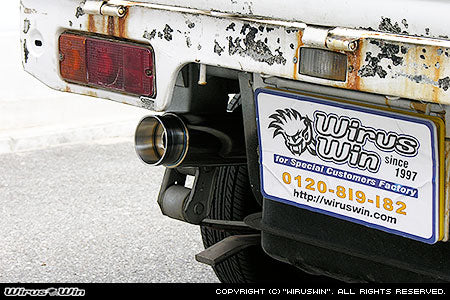 WIRUS WIN COMPACT MUFFLER BAZOOKA TYPE FOR SUZUKI CARRY DC51T DC51B DD51T DD51B F6A WIRUS-WIN-00005