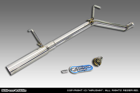 WIRUS WIN COMPACT MUFFLER RACING TYPE FOR SUZUKI CARRY DA63T ZENKI K6A WIRUS-WIN-00004