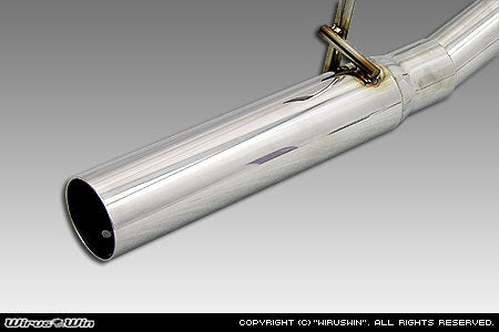 WIRUS WIN COMPACT MUFFLER RACING TYPE FOR SUZUKI CARRY GD-DA52T GD-DB52T LE-DA62T LE-DA63T F6A K6A WIRUS-WIN-00021 - Black Hawk Japan
