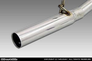 WIRUS WIN COMPACT MUFFLER RACING TYPE FOR SUZUKI CARRY GD-DA52T GD-DB52T LE-DA62T LE-DA63T F6A K6A WIRUS-WIN-00021 - Black Hawk Japan