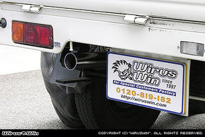 WIRUS WIN COMPACT MUFFLER RACING TYPE FOR SUZUKI CARRY GD-DA52T GD-DB52T LE-DA62T LE-DA63T F6A K6A WIRUS-WIN-00021 - Black Hawk Japan