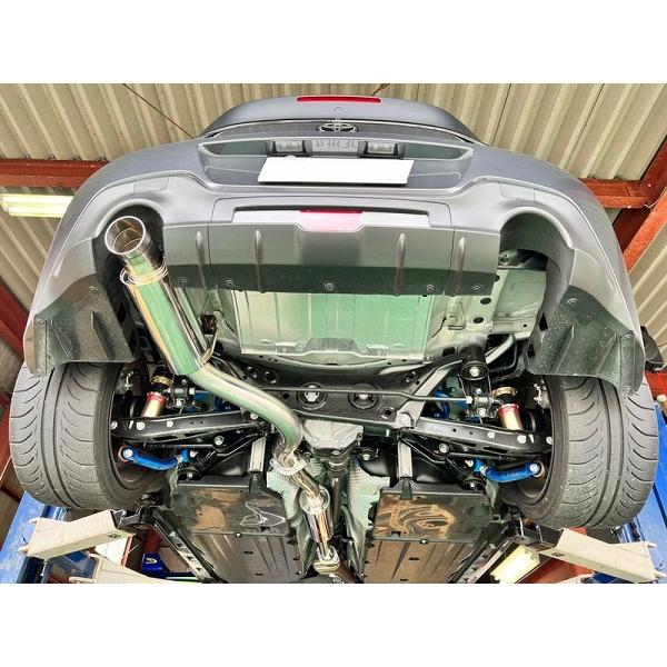 CLEIB ORIGINAL STAINLESS MUFFLER 70MM FOR TOYOTA GR86 ZN8 SUBARU