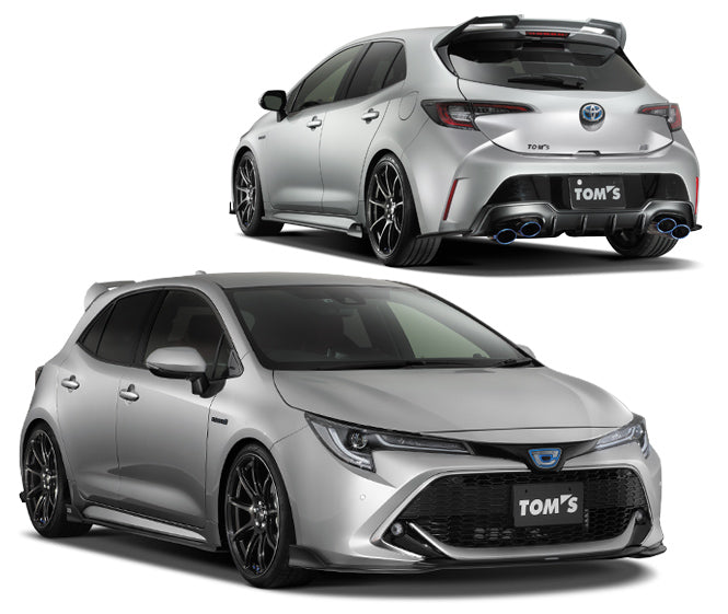 TOMS FRONT DIFFUSER FLAT BLACK FOR  COROLLA SPORTS ZWE21#NRE21#  51410-TZE21-F