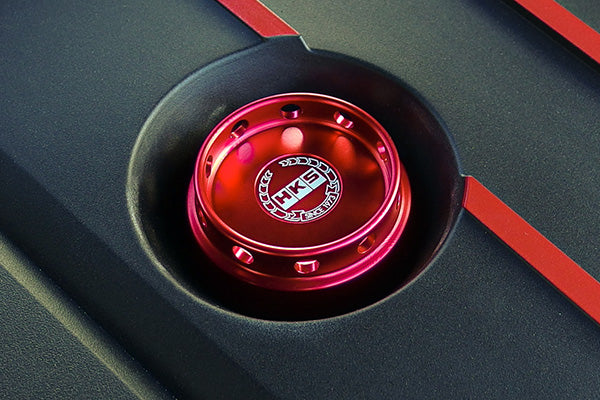 HKS OIL FILLER CAP COVER FOR TOYOTA GR SUPRA A90 A91 24003-LB004