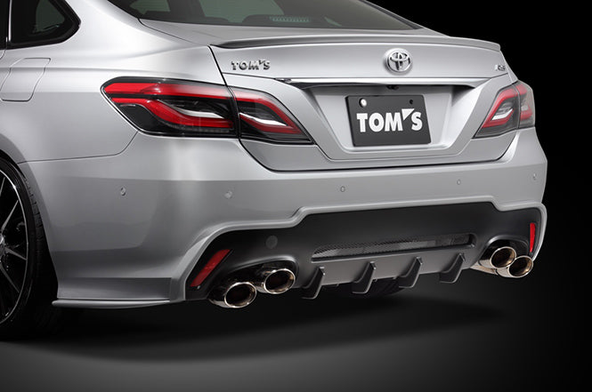 TOMS REAR UNDER DIFFUSER AND EXHAUST SET PRECIOUS BLACK PEARL 219  FOR  CROWN AZSH20  52150-TAS23-B2