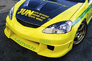 JUN AUTO FRONT BUMPER SPOILER  For HONDA INTEGRA Type-R DC5 - 8002W-H001