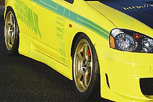 JUN AUTO SIDE STEPS  For HONDA INTEGRA Type-R DC5 - 8008W-H001