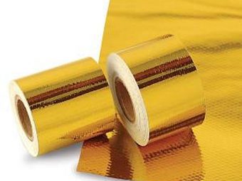 LAILE BEATRUSH DEI A GOLD HEAT REFLECTIVE MATERIAL 112”x30' 38x9000MM ROLL DEI-010395