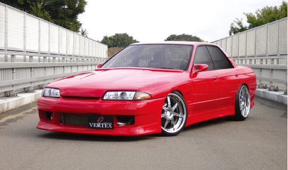 CAR MAKE T&E [VERTEX] R32 SKYLINE 4DOOR SKYLINE SIDE STEP L R SET RIGHT SIDE (DRIVER'S SIDE) ONLY FOR  CARMAKETE-02339