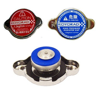 KOYORAD RADIATOR CAP RED SK-C13 - Black Hawk Japan