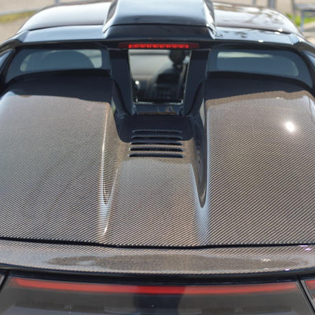RESULT JAPAN CARBON ENGINE HOOD URETHANE CLEAR COAT FOR HONDA S660 JW5 - Black Hawk Japan