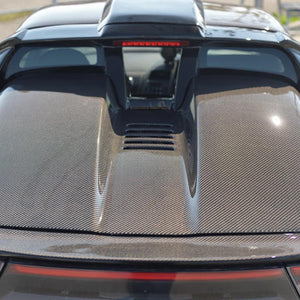 RESULT JAPAN CARBON ENGINE HOOD URETHANE CLEAR COAT FOR HONDA S660 JW5 - Black Hawk Japan