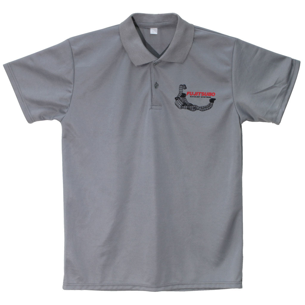 FUJITSUBO POLO T-SHIRT GRAY S 048-17061