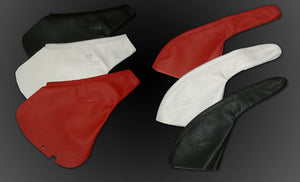 CAR MAKE T&E VERTEX LEATHER HAND BRAKE BOOTS TOYOTA SERIES BLACK BLACK THREAD JZX100 SERIES MARK 2 CHASER CRESTA FOR  CARMAKETE-00734