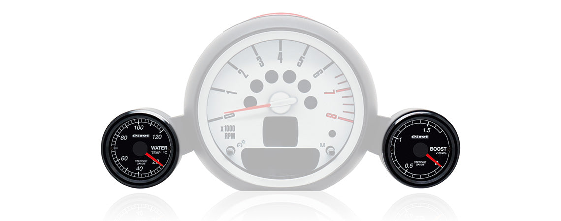 PIVOT EURO CAR GAUGE 52MM FOR MINI MINI COOPER S R56 SV16 N18B16A 52X-MN