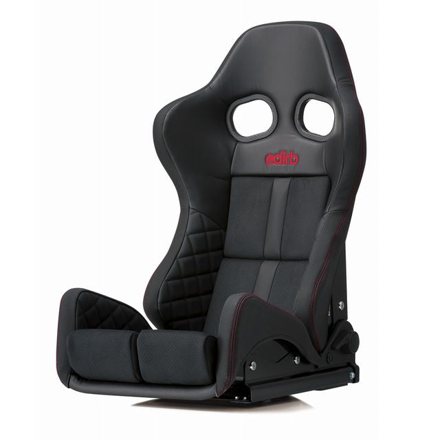 BRIDE EDIRB 161 RED STITCH CARBON SHELL STANDARD CUSHION G61PBC