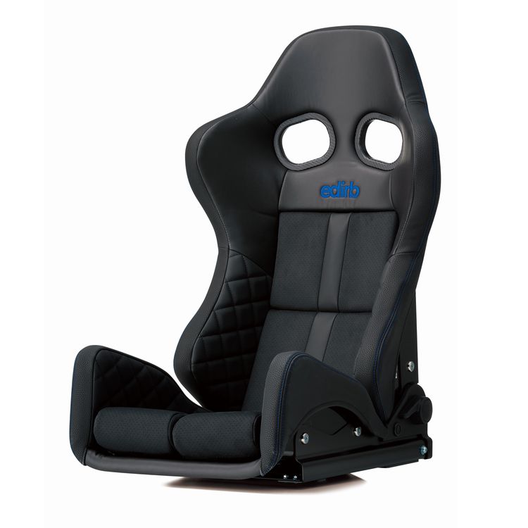 BRIDE EDIRB 162 BLUE STITCH CARBON SHELL LOW CUSHION G62PCC