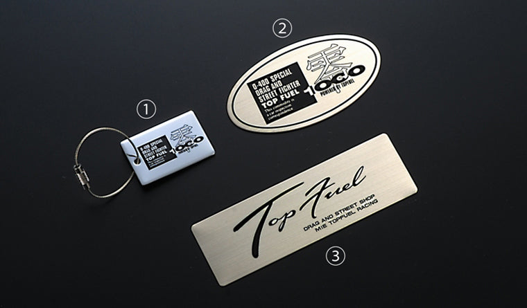 ZERO1000 TOP FUEL EMBLEM 702-A008