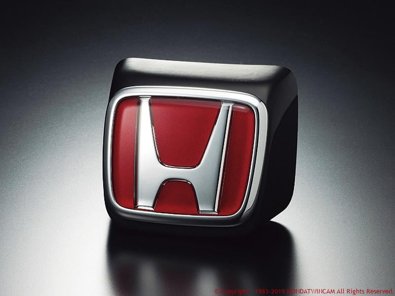 FEEL'S HONDA TWINCAM EMBLEM BASE TWILL CARBON FOR HONDA CIVIC FD2 TypeR Feels-00301