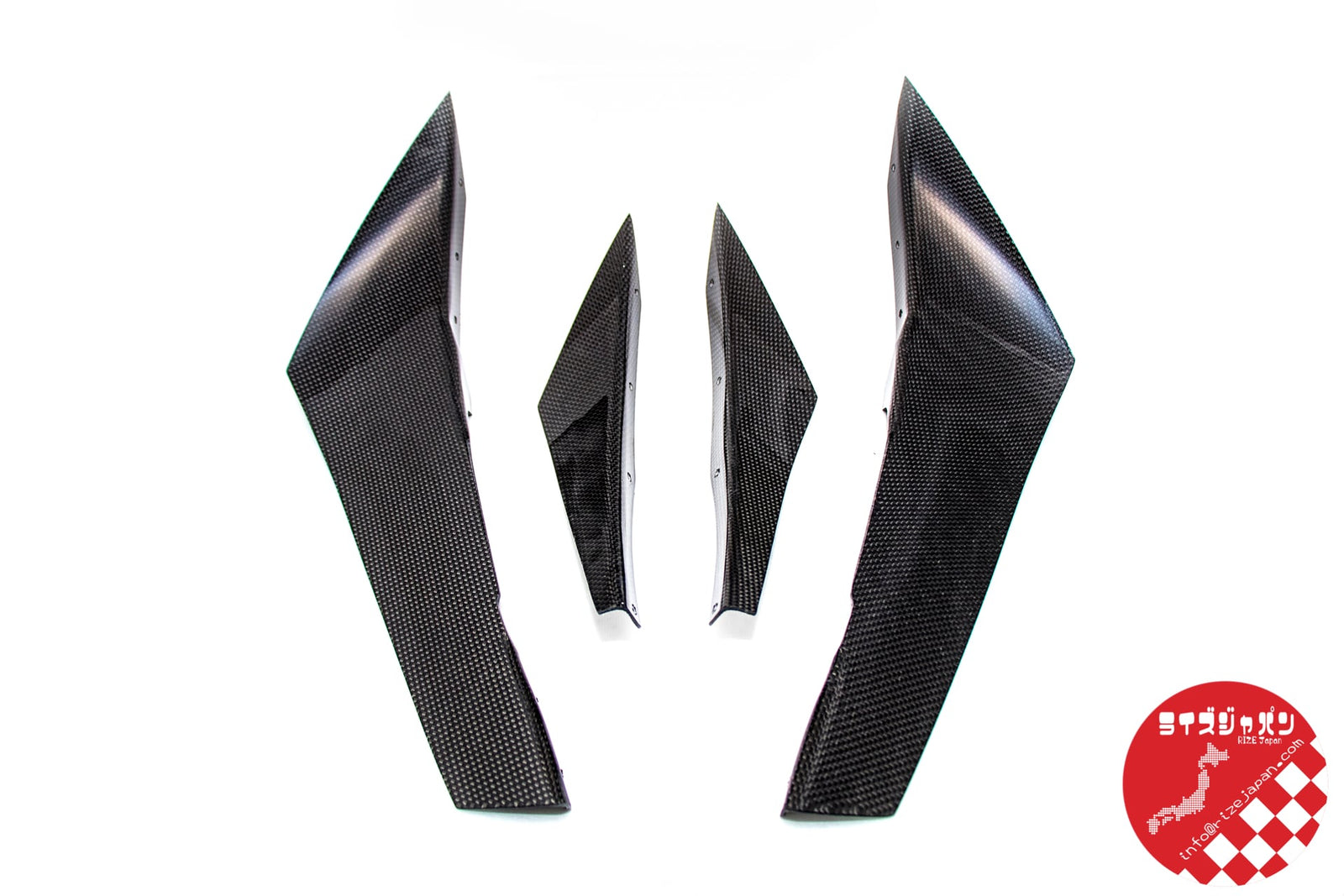 RIZE JAPAN CARBON CANARD KIT FOR TOYOTA 86 ZN6 KOUKI