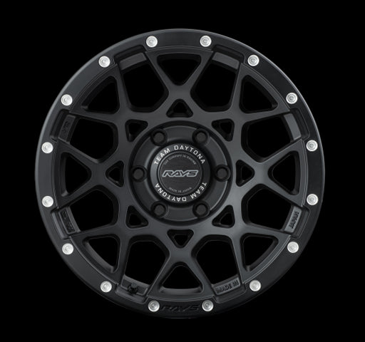 RAYS TEAM DAYTONA M8 17x8.5 10 6x139.7 MATT BLACK FOR  RAYS-M8-17-8p5-10-6-139p7-N2
