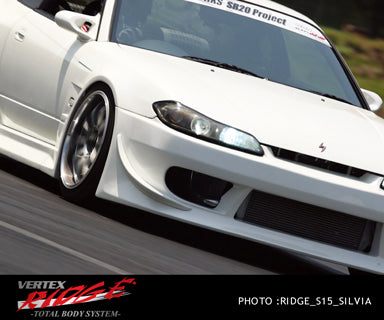 CAR MAKE T&E [VERTEX RIDGE] S15 SILVIA (15 SILVIA) BUMPER CANARD RIGHT SIDE (DRIVER'S SIDE) ONLY (SMALL) FOR  CARMAKETE-02160