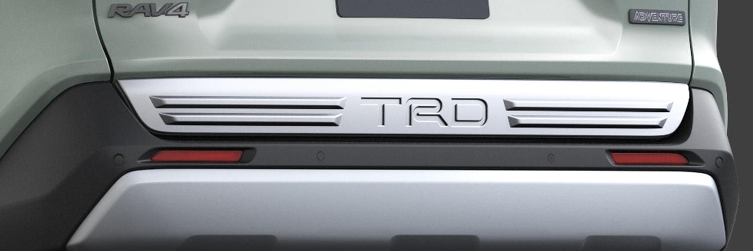 TRD BACK DOOR LOWER GARNISH For RAV4 MXAA52 54 AXAH52 54 MS316-42003