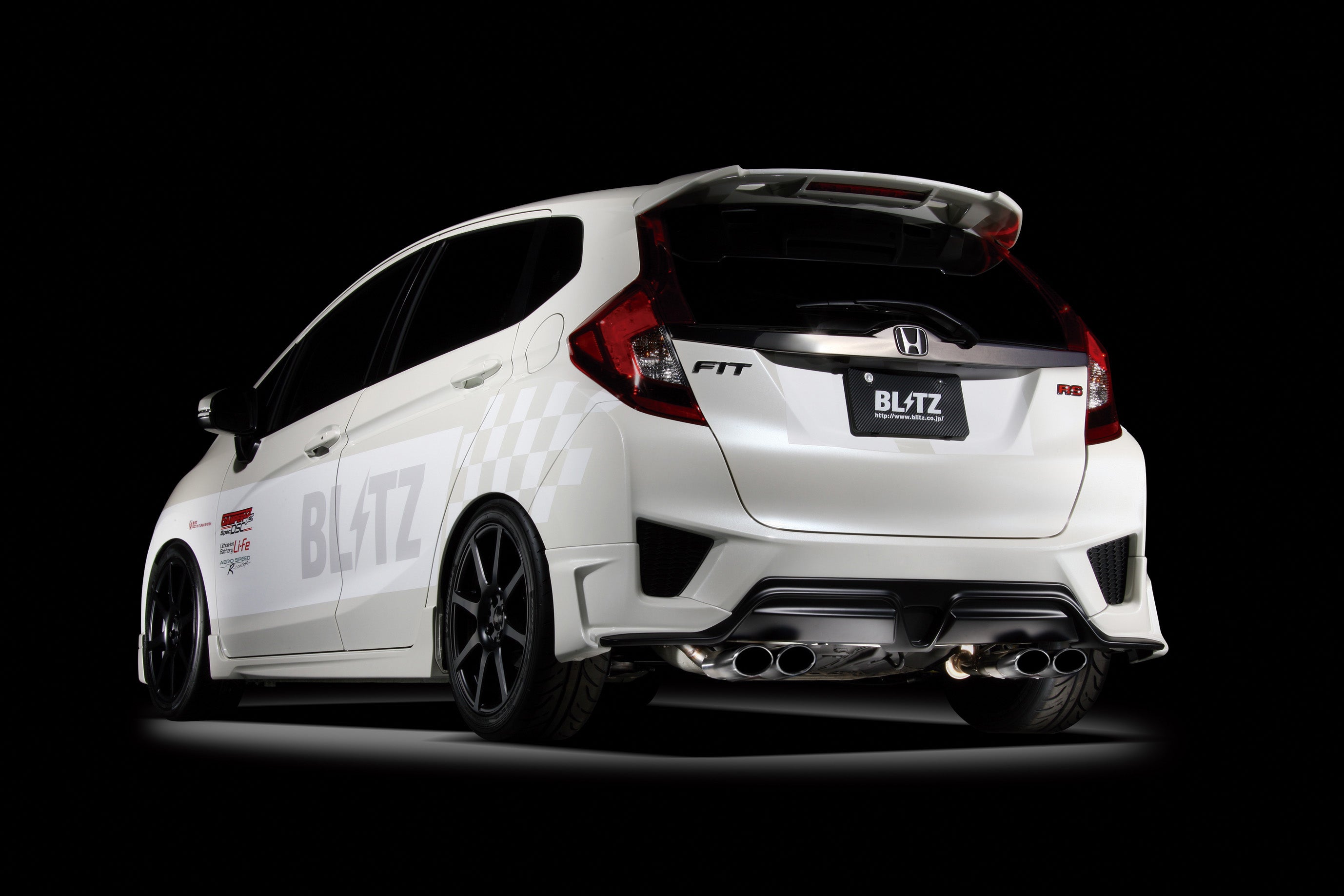 BLITZ NUR-SPEC VS EXHAUST For HONDA FIT GK5 L15B 63511 - Black Hawk Japan