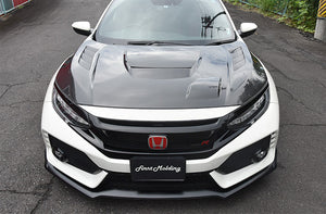 FIRST MOLDING AERO BONNET CARBON FRP FOR HONDA CIVIC FK8