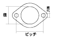 KAKIMOTO RACING FLANGE 81  FL.M08002