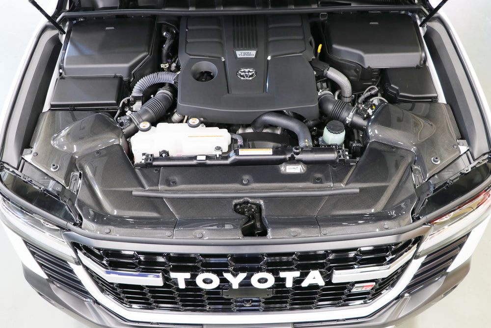 GRUPPEM RAM AIR SYSTEM FOR TOYOTA LAND CRUISER VJA300W V35A-FTS FR-2001