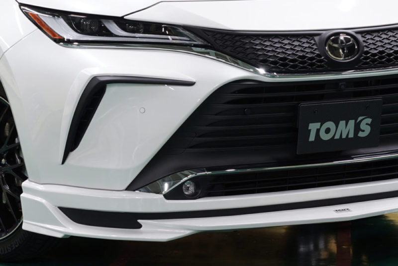 TOMS FRONT SPOILER WHITE PEARL 070 FOR TOYOTA HARRIER MXUA80 85 52110-TAU80-W