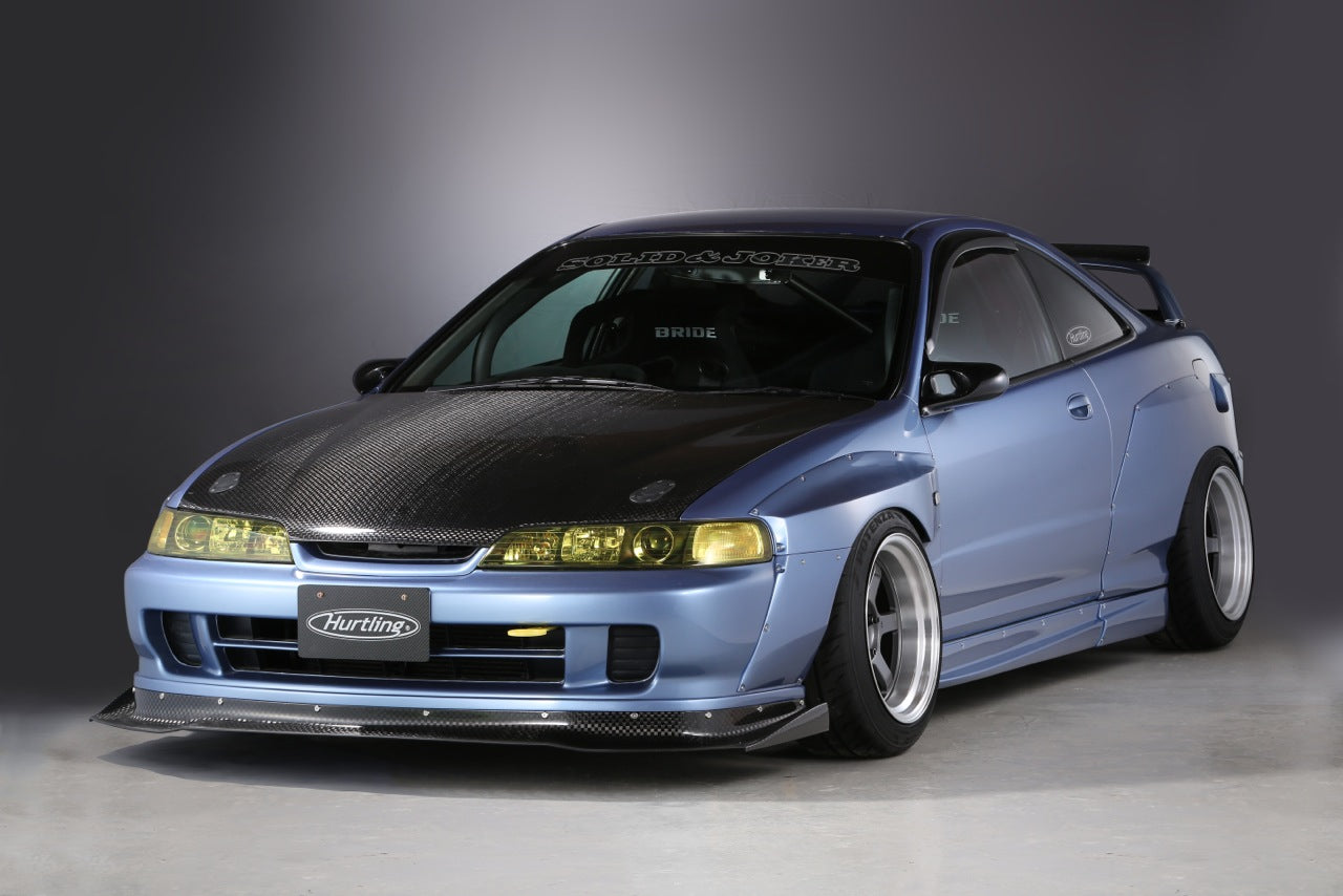 VARIS SOLID JOKER TY-R WIDE BODY FRONT SPOILER 3K CARBON FOR HONDA INTEGRA DC2 HA-H002