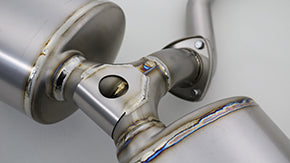 GANADOR VERTEX SPORTS EXHAUST BLUE TIP FOR TOYOTA GR86 ZD8 SUBARU BRZ ZD8 FA24 GDS-415TBL