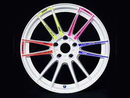 RAYS GRAMLIGHTS OFFICIAL STICKER GRAMLIGHTS 57XTREME SPOKE STICKER FLUORESCENT PINK FOR  7404-36