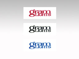 RAYS GRAMLIGHTS MAINTENANCE STICKER GRAMLIGHTS LOGO STICKER (WIDTH 75MM) RED FOR  7415-21