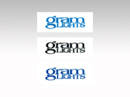 RAYS GRAMLIGHTS MAINTENANCE STICKER GRAMLIGHTS LOGO STICKER (WIDTH 80MM) BLACK-BLUE FOR  7415-20