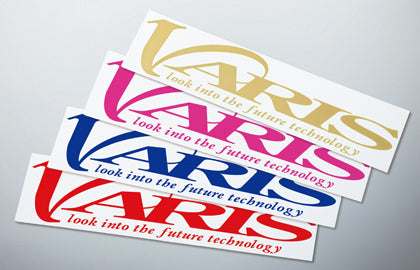 VARIS STICKER COLOR SPECIFICATION GOLD 247MM X 59MM FOR  VACC-201-GL