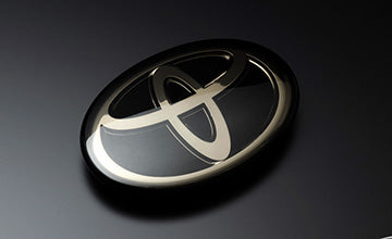 GRAZIO&CO BLACK CHROME REAR T-MARK EMBLEM FOR TOYOTA GR86 ZD8 EMB1030BKC-RT-BLCH