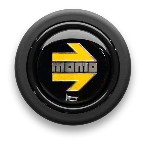MOMO YELLOW ARROW HORN BUTTON FOR  HB-01