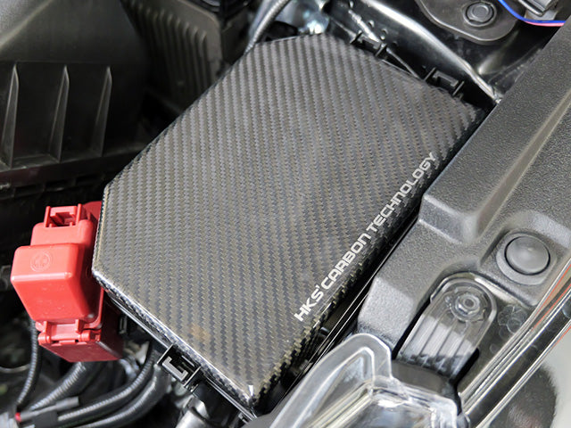 HKS CARBON FUSE BOX COVER FOR TOYOTA GR COROLLA GZEA14H G16E-GTS 70026-AT014
