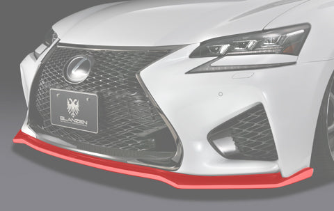 K'SPEC SILKBLAZE GLANZEN FRONT LIP SPOILER PAINTED FOR LEXUS GS-F URL10 GL-GSF-FS-XXX