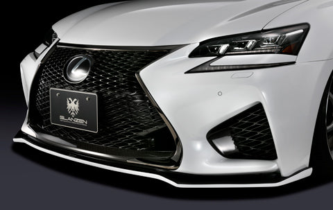 SilkBlaze kfuji K'SPEC SILKBLAZE GLANZEN FRONT LIP SPOILER UNPAINTED FOR LEXUS GS