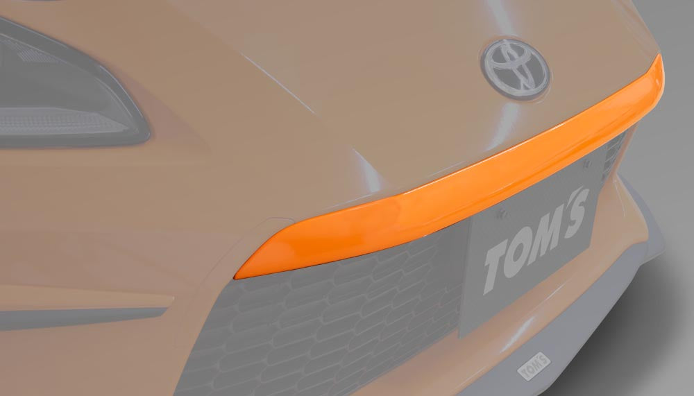 TOMS FRONT NOSE WHITE K1X FOR TOYOTA 86 ZN8 75081-TZN80-W