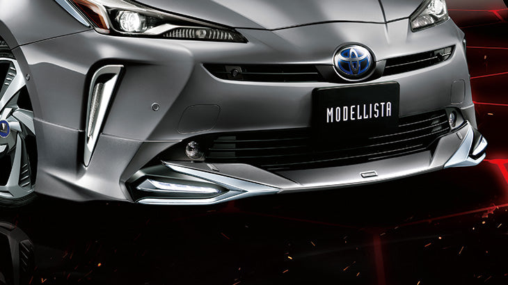 MODELLISTA FRONT SPOILER ICON BLACK MICA FOR TOYOYA PRIUS ZVW51 D2531-59510-C0