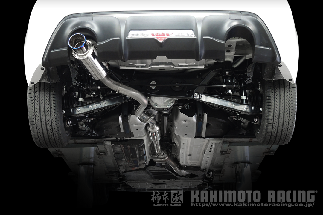 KAKIMOTO RACING EXHAUST GT1.0Z RACING FOR SUBARU BRZ ZC6 ZD8 B11344 Black  Hawk Japan