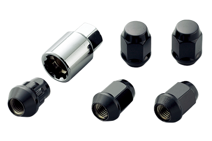 MUGEN Wheel Nut Lock Set Black  For CIVIC FK7 08181-MZ3-K0S0-BL